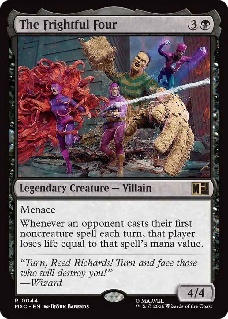 The Frightful Four (Surge Foil) [Marvel Super Heroes Commander] | Impulse Games and Hobbies
