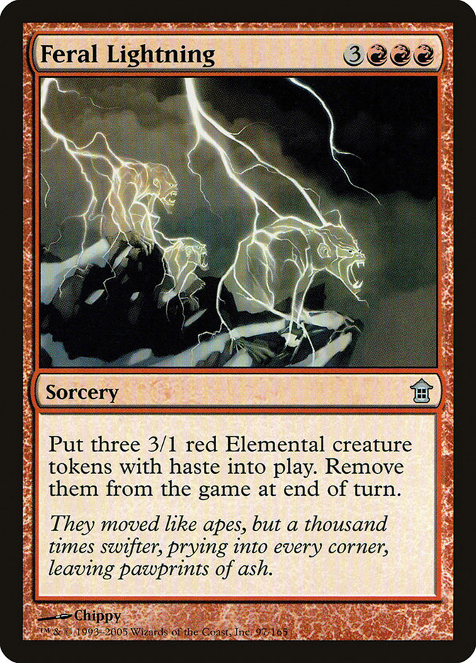 Feral Lightning [Saviors of Kamigawa] | Impulse Games and Hobbies