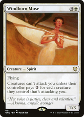 Windborn Muse [Phyrexia: All Will Be One Commander] | Impulse Games and Hobbies