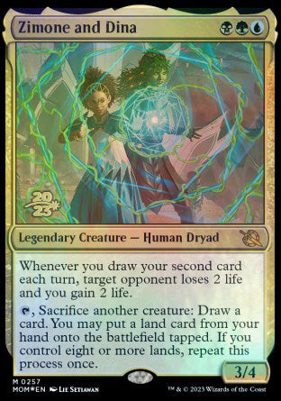Zimone and Dina [March of the Machine Prerelease Promos] | Impulse Games and Hobbies