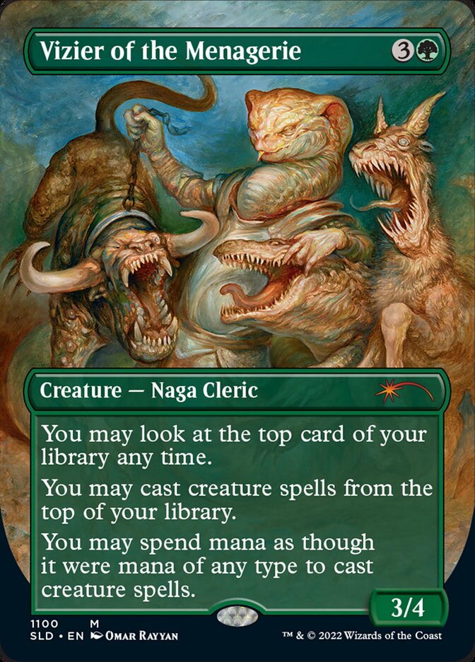 Vizier of the Menagerie (Borderless) [Secret Lair Drop Series] | Impulse Games and Hobbies