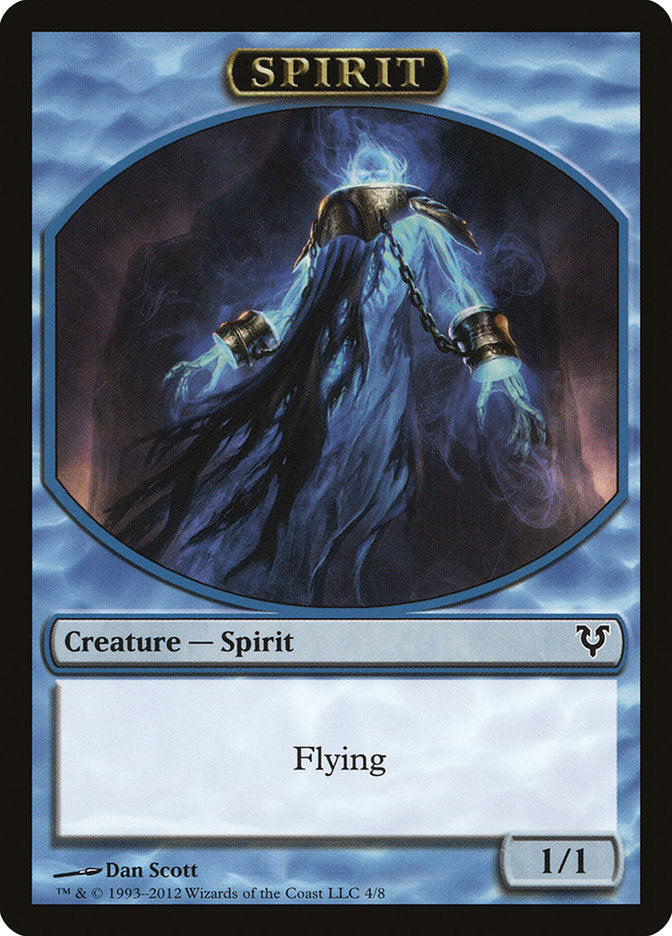 Spirit Token (4/8) [Avacyn Restored Tokens] | Impulse Games and Hobbies
