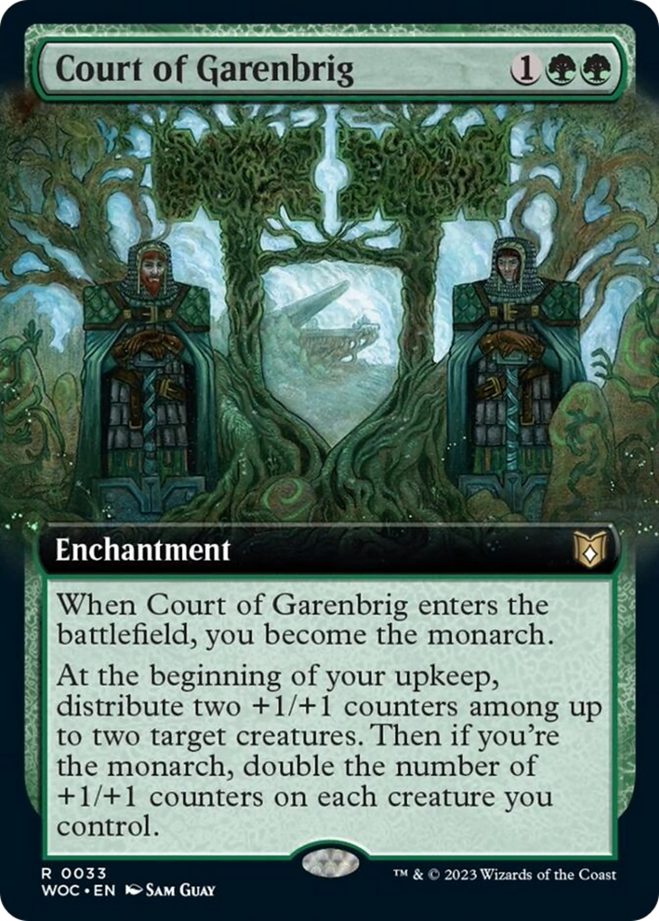 Court of Garenbrig (Extended Art) [Wilds of Eldraine Commander] | Impulse Games and Hobbies