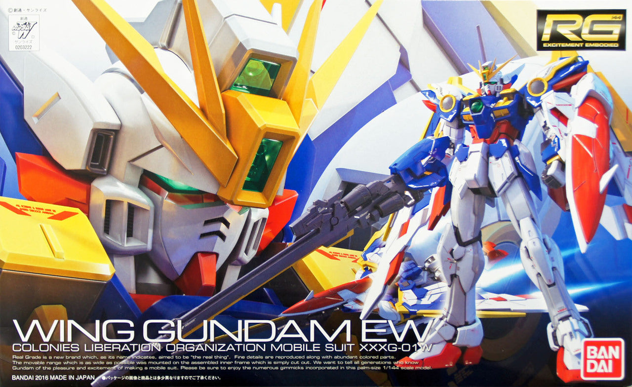 Bandai RG #20 1/144 XXXG-01W Wing Gundam (EW) "Gundam Wing: Endless Waltz" | Impulse Games and Hobbies