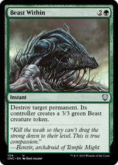 Beast Within [Phyrexia: All Will Be One Commander] | Impulse Games and Hobbies