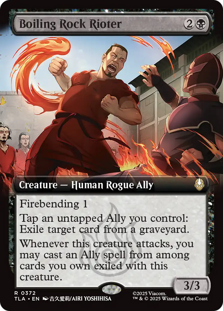 Boiling Rock Rioter (Extended Art) [Avatar: The Last Airbender] | Impulse Games and Hobbies