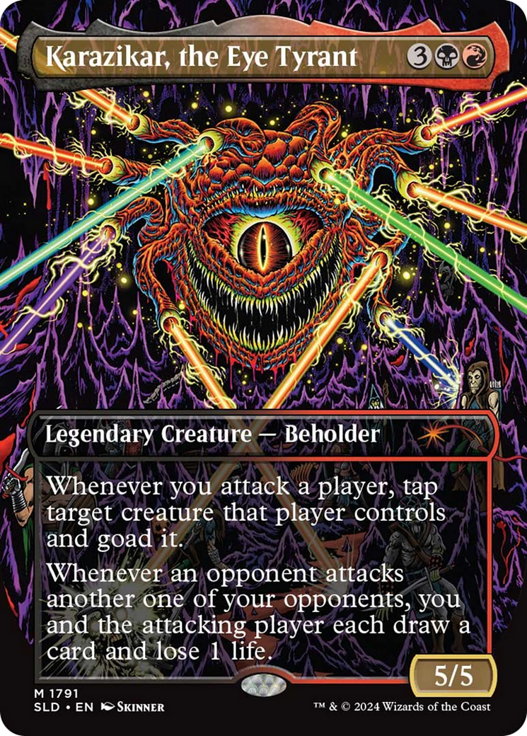 Karazikar, the Eye Tyrant (Rainbow Foil) [Secret Lair Drop Series] | Impulse Games and Hobbies