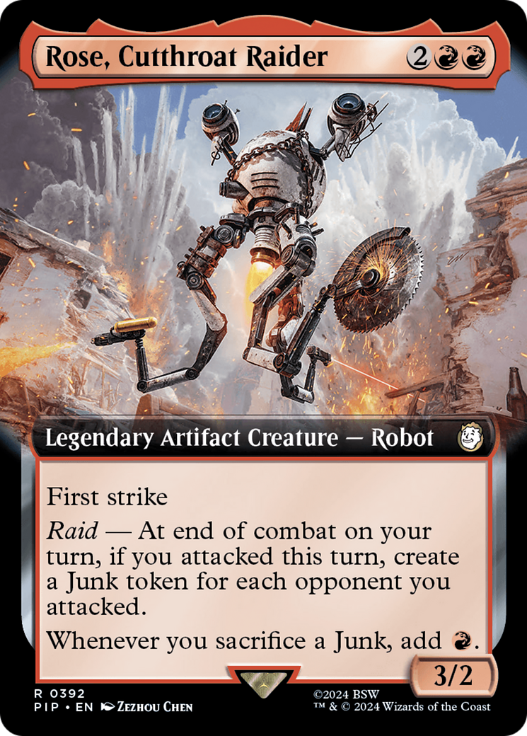 Rose, Cutthroat Raider (Extended Art) [Fallout] | Impulse Games and Hobbies