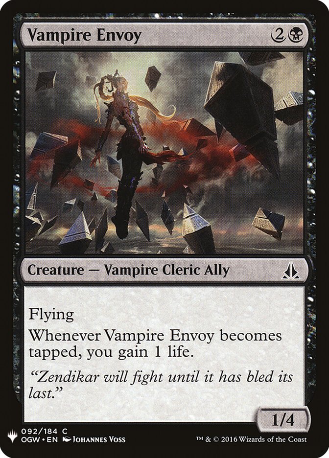 Vampire Envoy [Mystery Booster] | Impulse Games and Hobbies