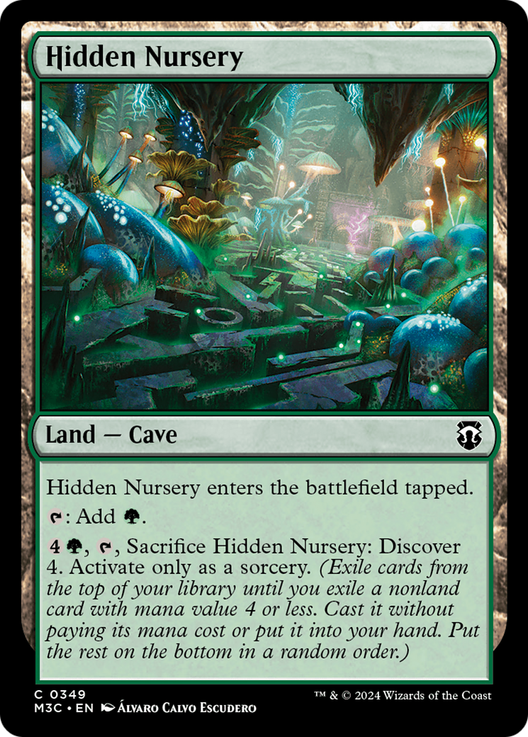 Hidden Nursery (Ripple Foil) [Modern Horizons 3 Commander] | Impulse Games and Hobbies