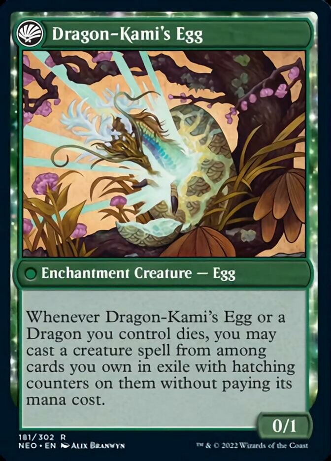 The Dragon-Kami Reborn // Dragon-Kami's Egg [Kamigawa: Neon Dynasty] | Impulse Games and Hobbies