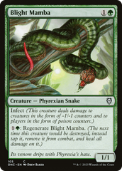 Blight Mamba [Phyrexia: All Will Be One Commander] | Impulse Games and Hobbies