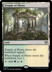 Temple of Plenty [Commander Masters] | Impulse Games and Hobbies