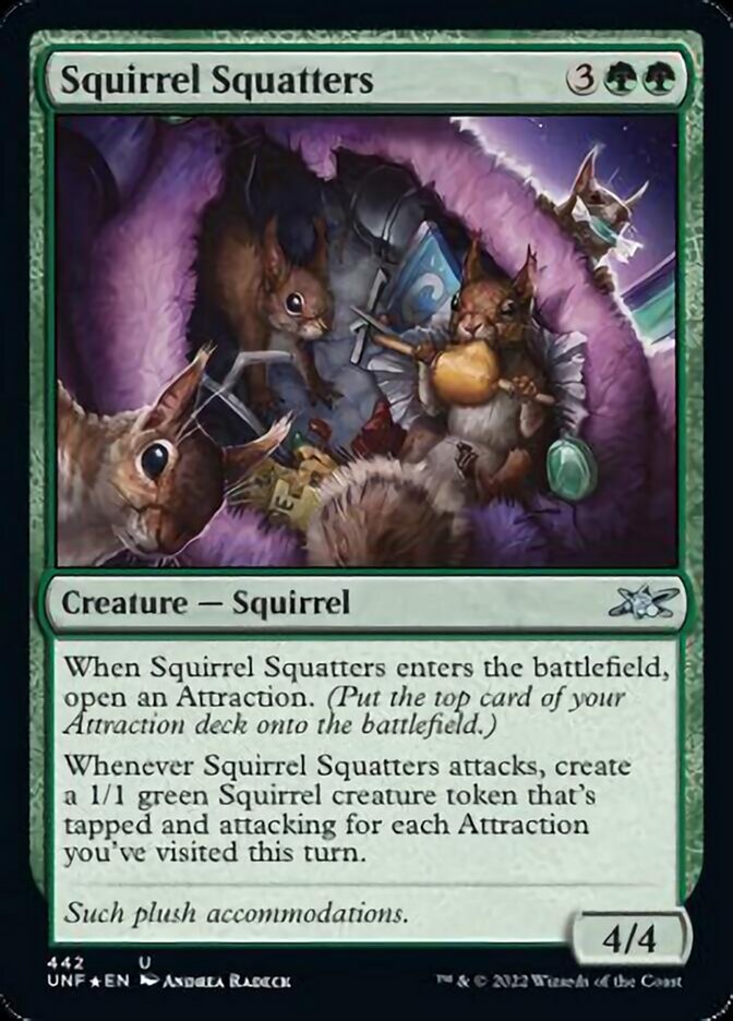 Squirrel Squatters (Galaxy Foil) [Unfinity] | Impulse Games and Hobbies