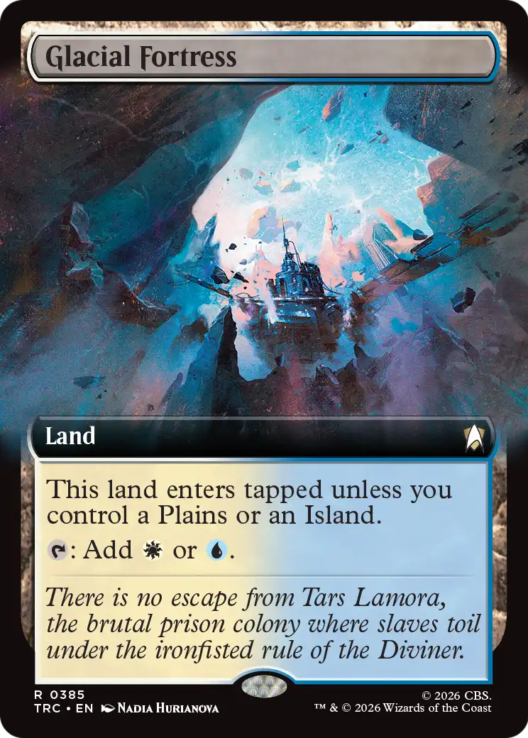 Glacial Fortress (Extended Art) [Star Trek Commander] | Impulse Games and Hobbies