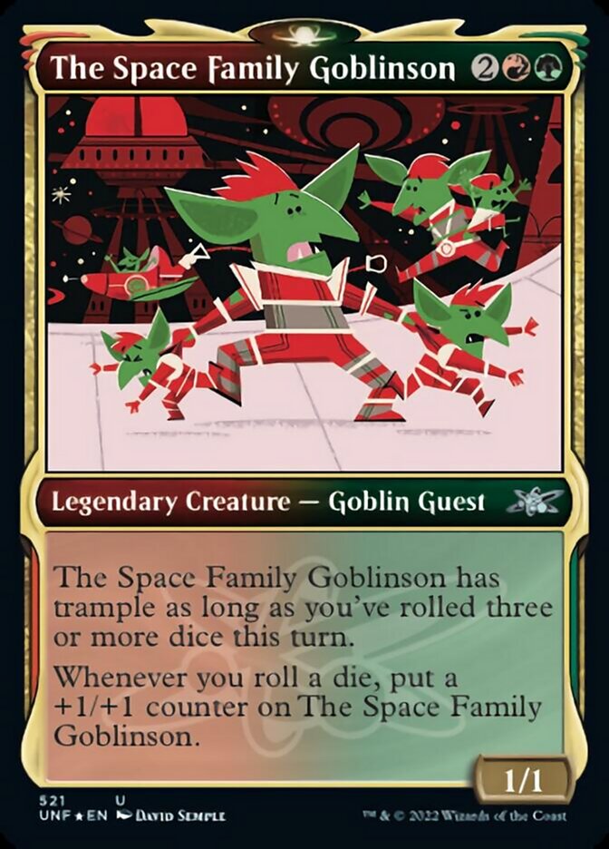 The Space Family Goblinson (Showcase) (Galaxy Foil) [Unfinity] | Impulse Games and Hobbies