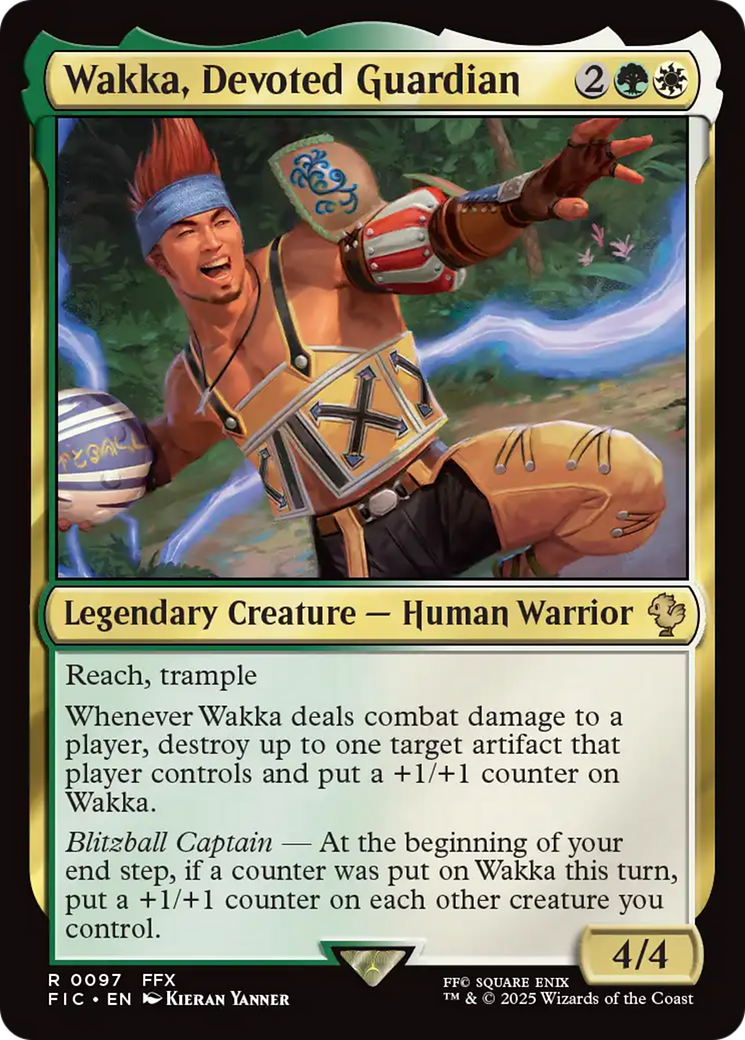 Wakka, Devoted Guardian [FINAL FANTASY Commander] | Impulse Games and Hobbies