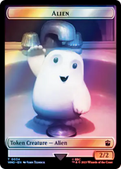 Alien // Alien Insect Double-Sided Token (Surge Foil) [Doctor Who Tokens] | Impulse Games and Hobbies