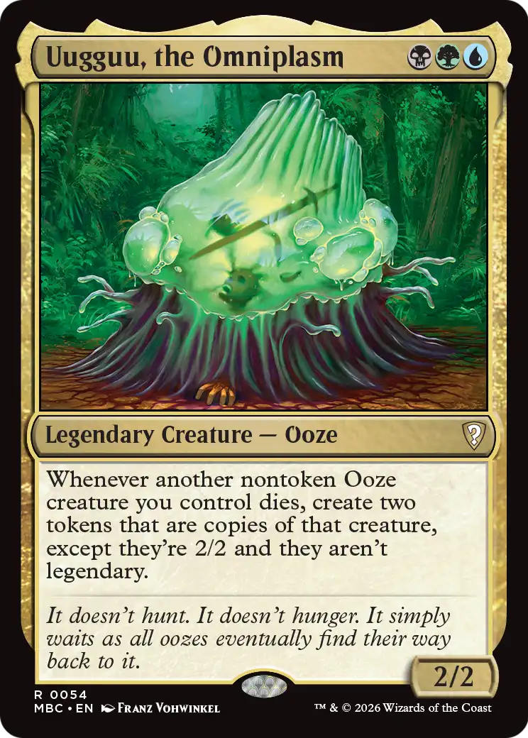Uugguu, the Omniplasm [Mystery Booster: Commander Edition] | Impulse Games and Hobbies