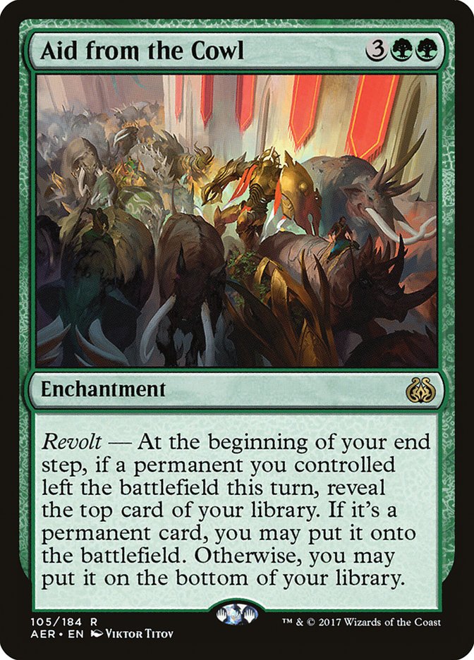 Aid from the Cowl [Aether Revolt] | Impulse Games and Hobbies