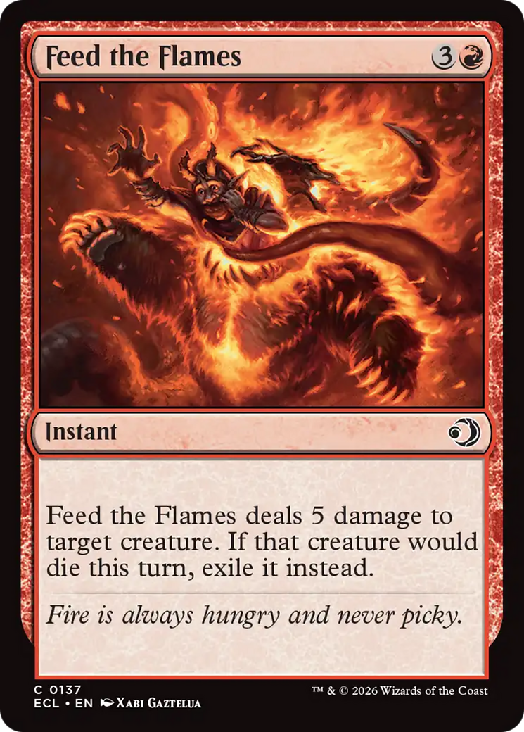 Feed the Flames [Lorwyn Eclipsed] | Impulse Games and Hobbies