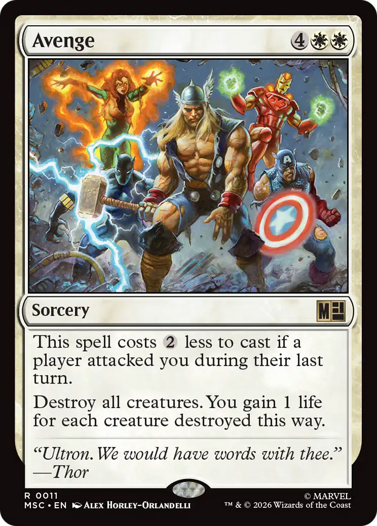 Avenge [Marvel Super Heroes Commander] | Impulse Games and Hobbies