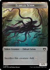 Eldrazi Scion // Spider Double-Sided Token [Commander Masters Tokens] | Impulse Games and Hobbies