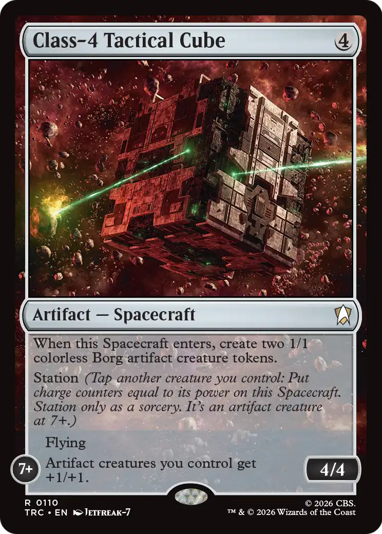Class-4 Tactical Cube [Star Trek Commander] | Impulse Games and Hobbies