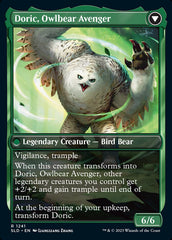Doric, Nature's Warden // Doric, Owlbear Avenger [Secret Lair Drop Series] | Impulse Games and Hobbies