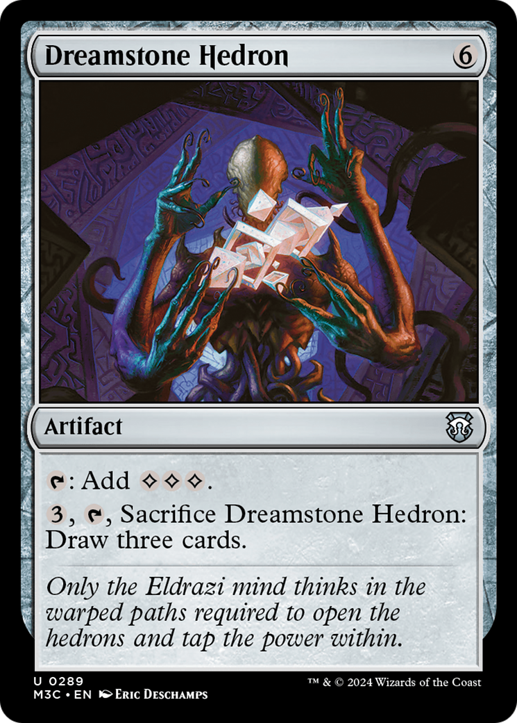 Dreamstone Hedron (Ripple Foil) [Modern Horizons 3 Commander] | Impulse Games and Hobbies