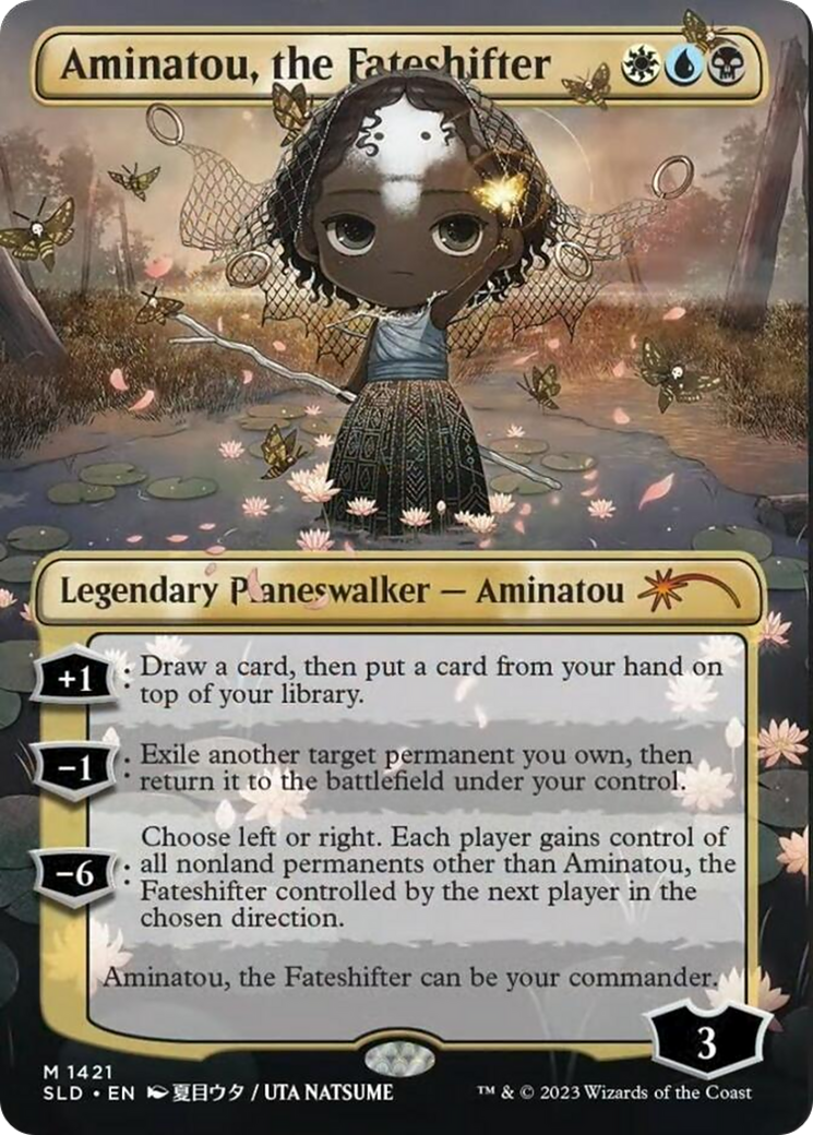 Aminatou, the Fateshifter (Rainbow Foil) [Secret Lair Drop Series] | Impulse Games and Hobbies