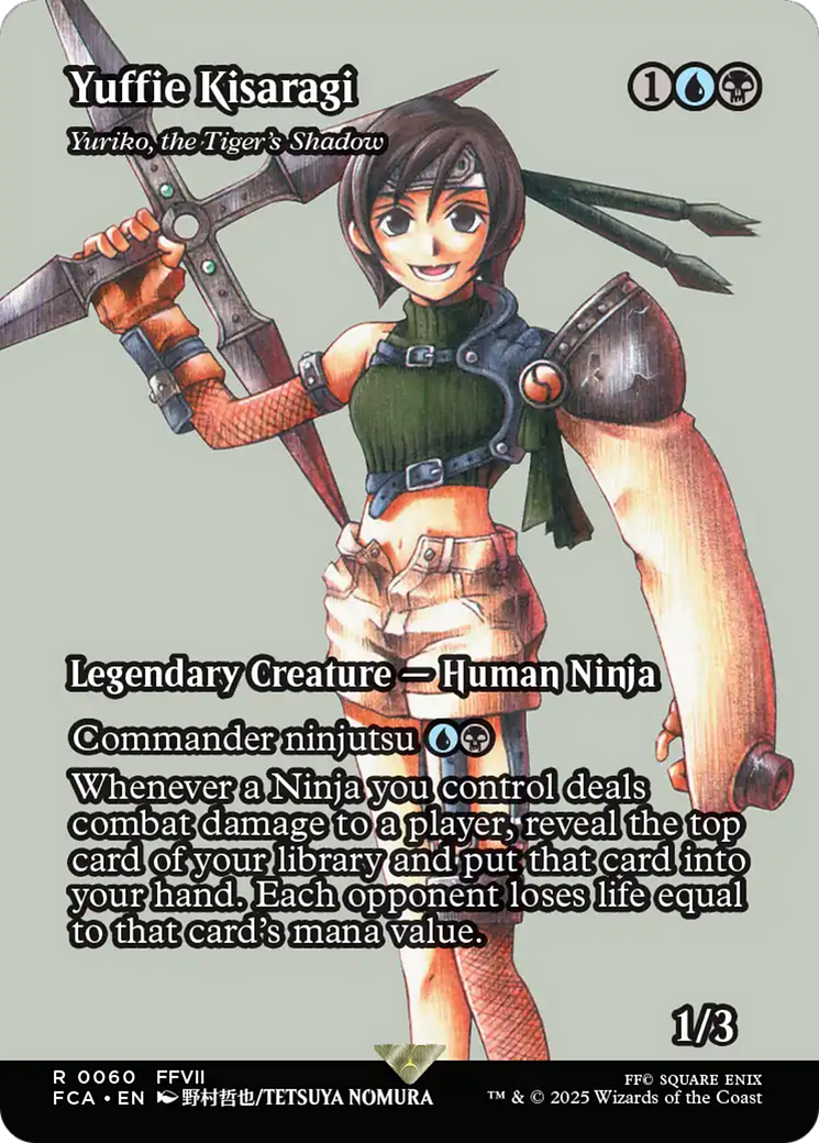 Yuffie Kisaragi - Yuriko, the Tiger's Shadow (Showcase) [FINAL FANTASY : Through the Ages] | Impulse Games and Hobbies