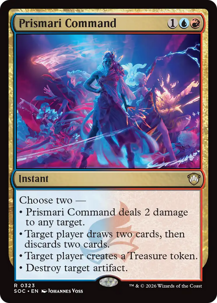 Prismari Command [Secrets of Strixhaven Commander] | Impulse Games and Hobbies