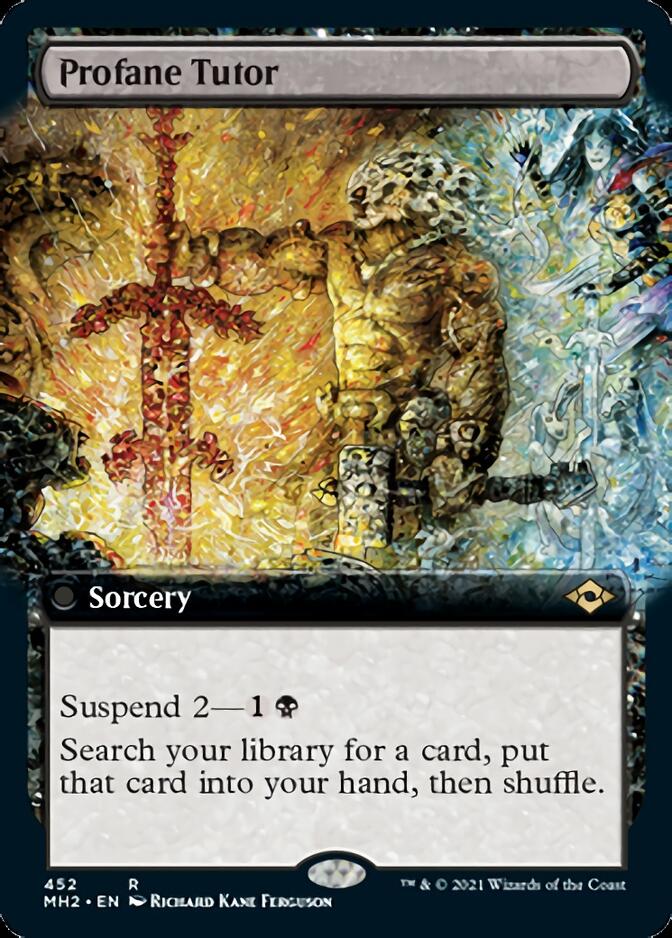 Profane Tutor (Extended Art) [Modern Horizons 2] | Impulse Games and Hobbies