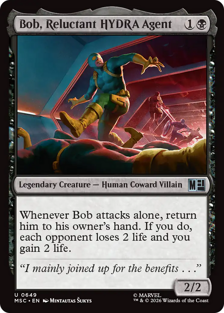 Bob, Reluctant HYDRA Agent [Marvel Super Heroes Commander] | Impulse Games and Hobbies