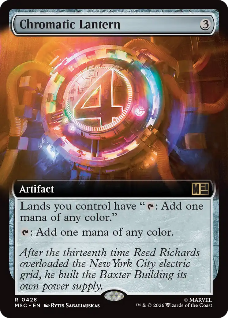Chromatic Lantern (Extended Art) [Marvel Super Heroes Commander] | Impulse Games and Hobbies