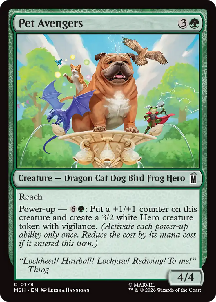 Pet Avengers [Marvel Super Heroes] | Impulse Games and Hobbies