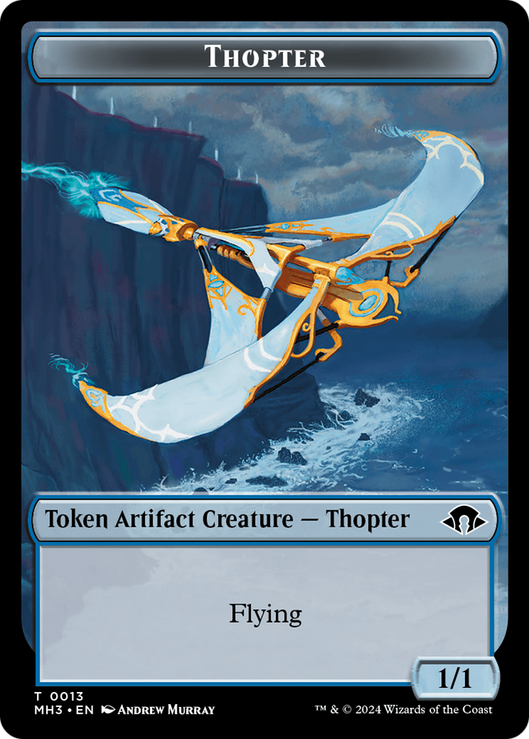 Phyrexian Germ // Thopter Double-Sided Token [Modern Horizons 3 Tokens] | Impulse Games and Hobbies