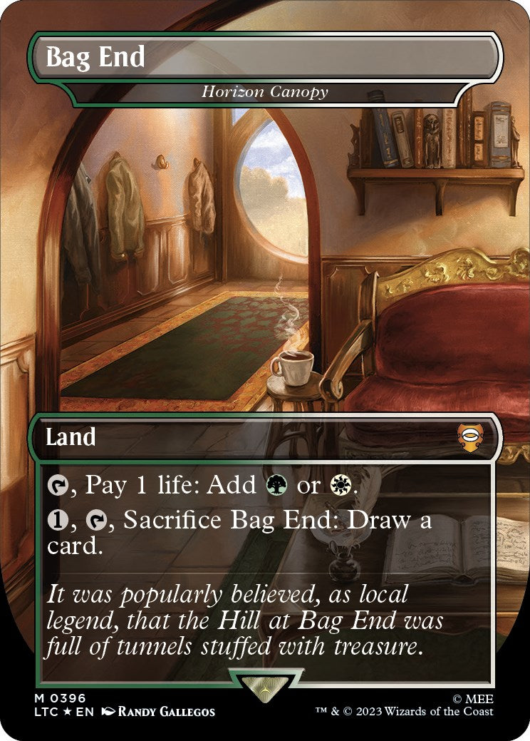 Bag End - Horizon Canopy (Surge Foil Realms and Relics) [The Lord of the Rings: Tales of Middle-Earth Commander] | Impulse Games and Hobbies