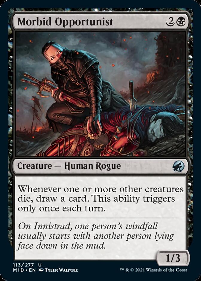 Morbid Opportunist [Innistrad: Midnight Hunt] | Impulse Games and Hobbies