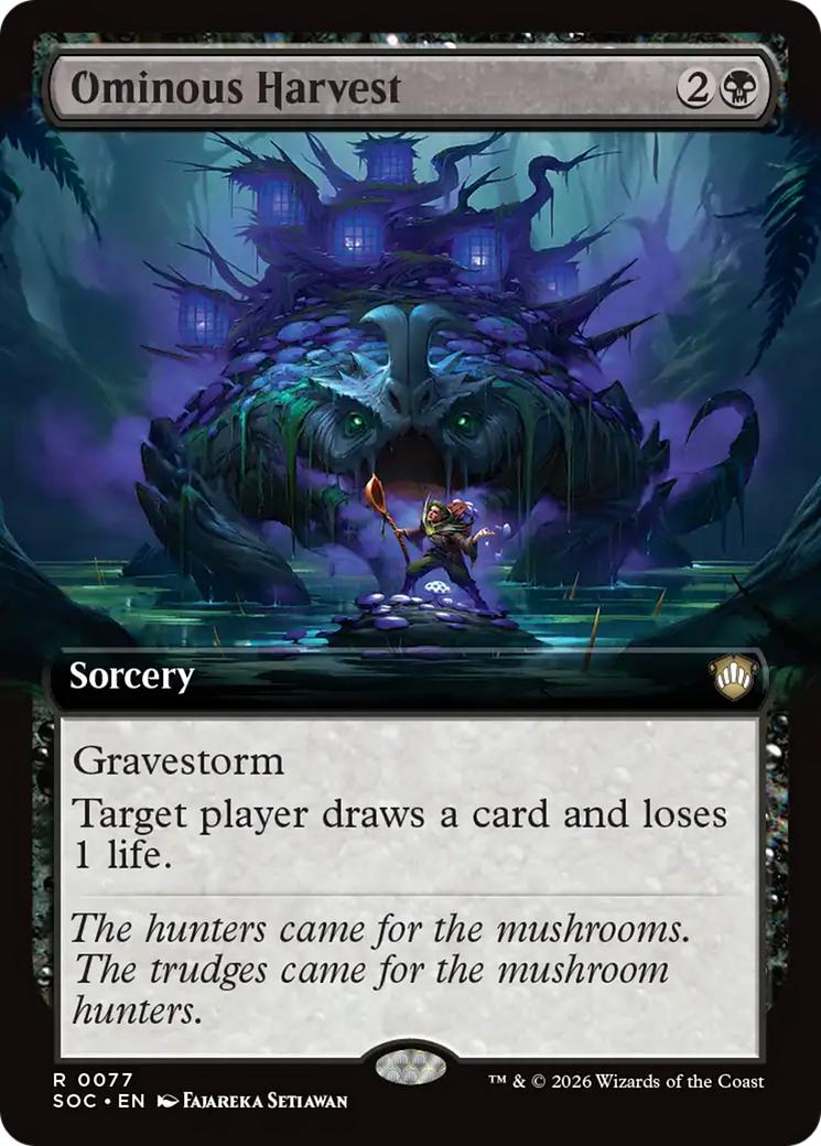 Ominous Harvest (Extended Art) [Secrets of Strixhaven Commander] | Impulse Games and Hobbies