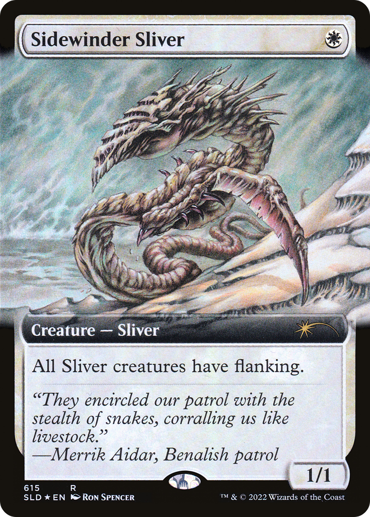 Sidewinder Sliver (Extended Art) [Secret Lair Drop Promos] | Impulse Games and Hobbies