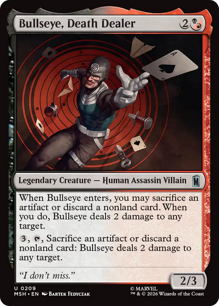 Bullseye, Death Dealer [Marvel Super Heroes] | Impulse Games and Hobbies