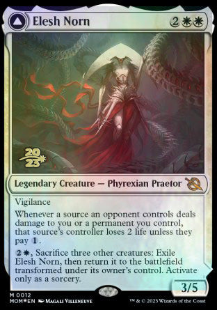 Elesh Norn // The Argent Etchings [March of the Machine Prerelease Promos] | Impulse Games and Hobbies