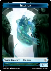 Illusion // Jace Double-Sided Token [Reality Fracture Tokens] | Impulse Games and Hobbies