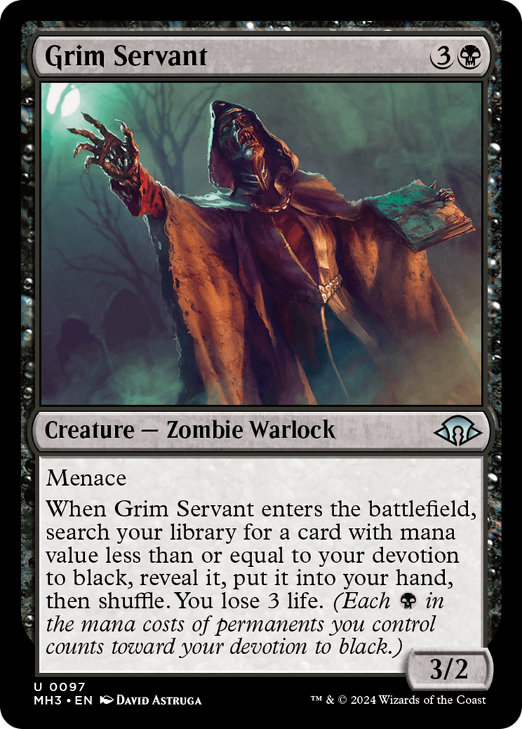 Grim Servant [Modern Horizons 3] | Impulse Games and Hobbies