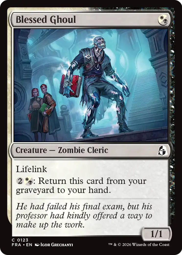 Blessed Ghoul [Reality Fracture] | Impulse Games and Hobbies