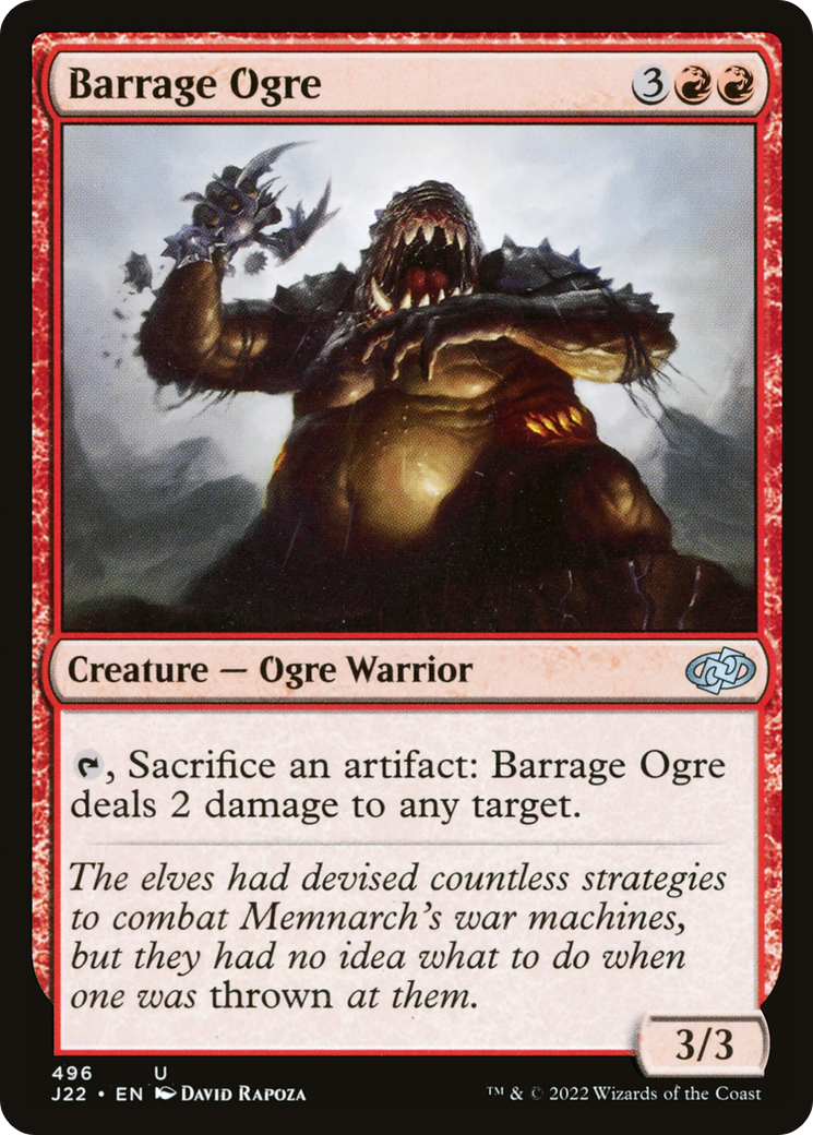 Barrage Ogre [Jumpstart 2022] | Impulse Games and Hobbies