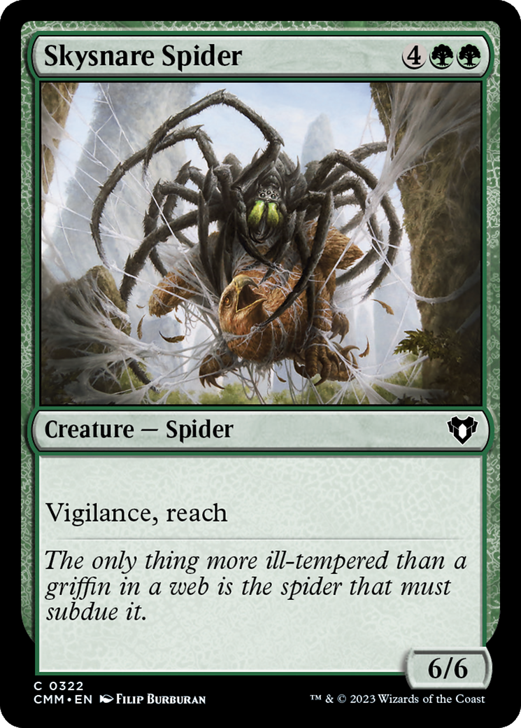 Skysnare Spider [Commander Masters] | Impulse Games and Hobbies