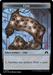 Phyrexian Germ // Clue Double-Sided Token [Modern Horizons 3 Tokens] | Impulse Games and Hobbies